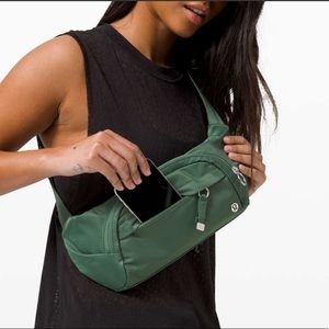 Lululemon Green On The Beat Belt Bag
